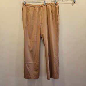 NWT Women's Doncaster Wool Blend Dress Pants Lined Caramel/Tan Size‎ 22W